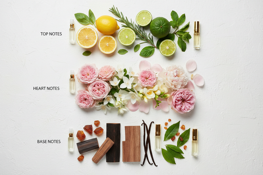 Fragrance Notes Explained: Top, Heart & Base