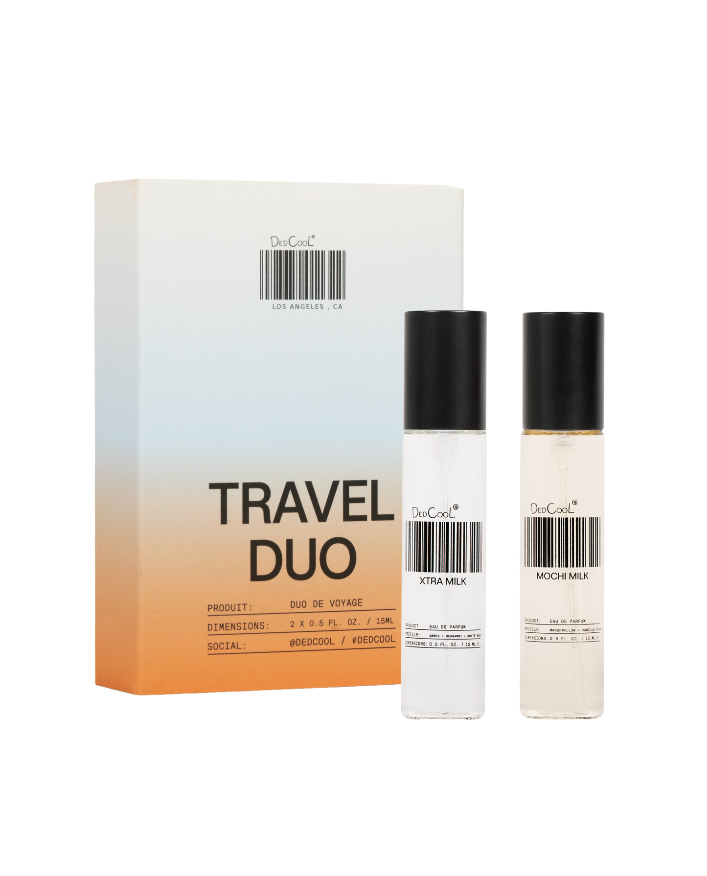 Travel Spray Duo Xtra Milk + Mochi Milk