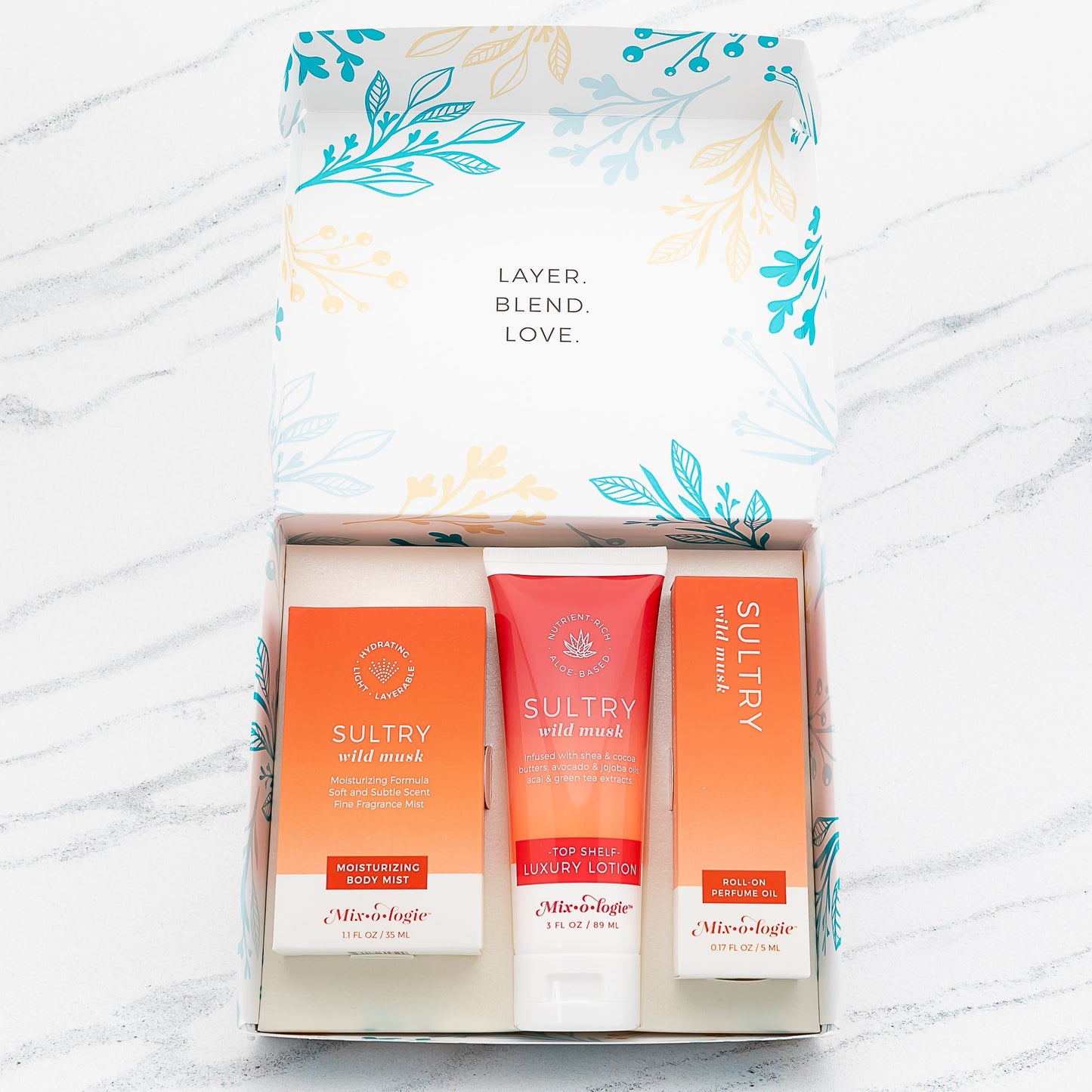 Mixologie Women's Gift Set Trio Box (Choose Scent)