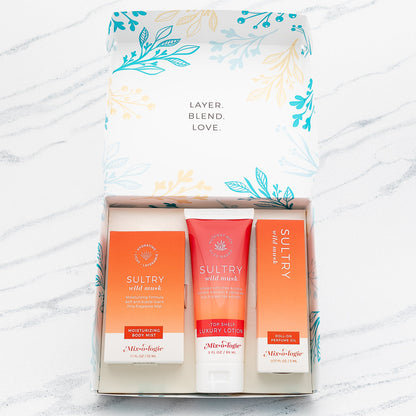Mixologie Women's Gift Set Trio Box (Choose Scent)