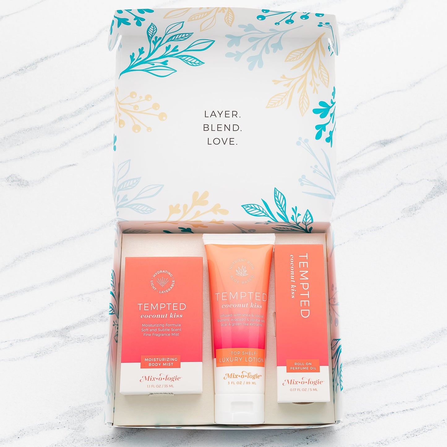 Mixologie Women's Gift Set Trio Box (Choose Scent)